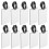 20St Multifunctionele Sublimatie Kofferlabels Wit 2