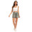 Dames pyjamashorts met ruitjespatroon (1 paar) 3