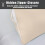 Kussensloop van bamboe en rayon, 20x54 inch 4