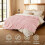 Κουβέρτα GentleSoft Coral Pink Fleece Queen για Καναπέ - Υπερ-μαλακές, άνετες κουβέρτες για 3