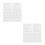 200Pièces Sacs Perle Coton Protection Tableware Bijoux 8