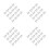 96Pcs Transparent PVC Door Switch Press Stickers Self-Adhesive 8