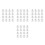 96Pcs Transparent PVC Door Switch Press Stickers Self-Adhesive 10