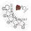 96Pcs Transparent PVC Door Switch Press Stickers Self-Adhesive 11