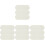 800Pièces Coton Recharge Aroma Pads Diffuseur Sensible 4