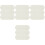 800Pièces Coton Recharge Aroma Pads Diffuseur Sensible 5