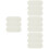 800Pièces Coton Recharge Aroma Pads Diffuseur Sensible 8