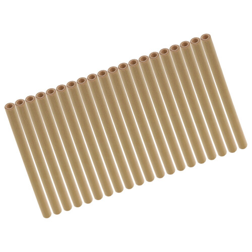 100Pièces Tubes Miel Bambou Rechange Pour Ruche 2
