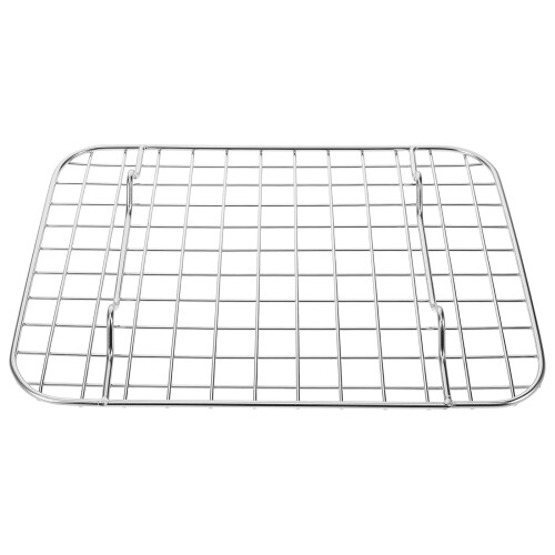 4Pièces Supports Cuisson Métal 304 Argent Pour Cuisson Four 1