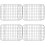 4Pièces Supports Cuisson Métal 304 Argent Pour Cuisson Four 7