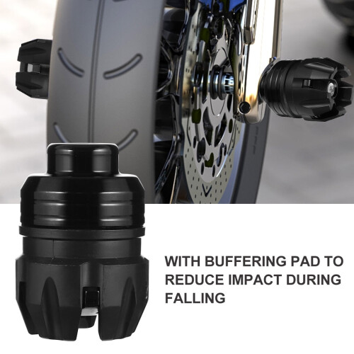 Motorcycle Frame Sliders Front Rear Fork Wheel Crash Protector 1