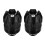 MUSEYA Motorcycle Frame Sliders Black 2 Pack 8