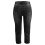 Γυναικείο παντελόνι Capri Jeans με ίσια γραμμή, ελαστικό τζιν, μαύρο 6