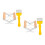 2Sets Complete Beekeeping Tool Handle Frame Clip with Fork 4