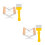 2Sets Complete Beekeeping Tool Handle Frame Clip with Fork 6