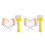 2Sets Complete Beekeeping Tool Handle Frame Clip with Fork 7