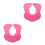 2Pièces Bonnet De Bain Silicone Rose Protection Lavage 10