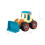 4-Pack Construction Truck Toy Set, Educational Engineering Vehicles, Play Fun Gift 4