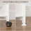 Slim Narrow Side Table with Drawers, Shelves and Storage 4
