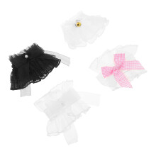 24Stk Lolita Spitzenärmel-Manschetten, Mesh Design, Mehrfarbig,