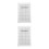 2Pièces Planche À Nœuds Macramé Blanche En Mousse Avec Grille Claire 5