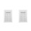 2Pièces Planche À Nœuds Macramé Blanche En Mousse Avec Grille Claire 7