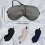 4 Pack Soft Satin Eye Masks with Adjustable Strap 4
