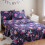 Paarse Fee Microfiber Kinderlakenset, Tweepersoons 5