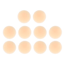 5 Paia di Copri Seno in Silicone Resistenti al Sudore Per Abiti Senza Spalline Pasties 8 cm