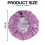 Bonnet bébé en satin avec cordon de serrage ajustable 2