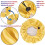 Bonnet bébé en satin avec cordon de serrage ajustable 3