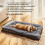 Plush Dog Bed – Thickened Polyester Mat for Small to 1