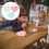 6Pcs Assorted Ceramic Pet Food Bowls Heart-Shaped for Hamster Use 10