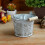 Iron Flower Bucket with Antique Finish 1