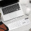Conjunto de teclado e mouse USB com fio e teclas redondas iluminadas. 4