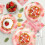 Rosa Erdbeer-Geburtstagsparty-Set: Teller, Becher, Servietten 7