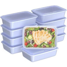 20-Piece Meal Prep Containers with Lids, 4-Cup, BPA-Free