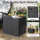 31-Gallon Outdoor Storage Box Waterproof UV-Resistant 3