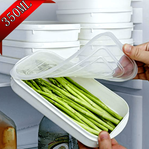 350ml Stackable Plastic Food Storage Container with Lid