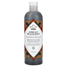 Nubian Heritage, Africane Zwarte Zeep, Body Wash, 13 fl oz (384 ml)
