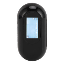 Cámara de acción pequeña negra clip trasero 1080P 350mAh