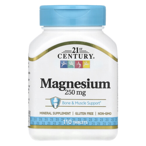 Magnesium 21st Century, 250 mg, 110 Tablets
