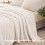 Κουβέρτα Fleece Queen Size Fuzzy για Κρεβάτι, 90x90 ίντσες αφράτες ζεστές μαλακές κουβέρτες 3