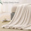 Κουβέρτα Fleece Queen Size Fuzzy για Κρεβάτι, 90x90 ίντσες αφράτες ζεστές μαλακές κουβέρτες 5