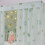 Polyester køjesengsgardin 1,35x2m pink/gul/grøn 3