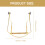 OUNONA Harmonica Stand Adjustable Special Stand 10 Hole Neck-type Harmonica Stand 2