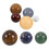 5Sets Assorted Color Stone Planet Model Solar System Toy for Education 3