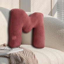 Ensemble de 26 coussins en forme de lettres (M), coussin doux à câliner, décoration pour la Saint-Valentin et la chambre, accessoires de jeu
