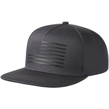 Czapka z daszkiem, czapka typu snapback trucker dla mężczyzn i kobiet z amerykańską flagą i regulowaną, oddychającą siateczką, czapki z