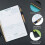 Arbejdsnotesbog Organizer Planner Sort 1 stk. 3